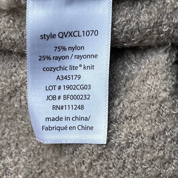 Barefoot Dreams CozyChic Lite Catalina Long Cardigan Beige SZ 2X Lagenlook Cozy - Picture 9 of 10